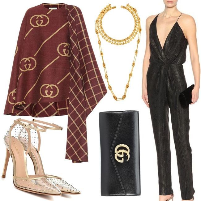 Saint Laurent Silk-blend jumpsuit Outfit for Womenoutfits for purchase ...