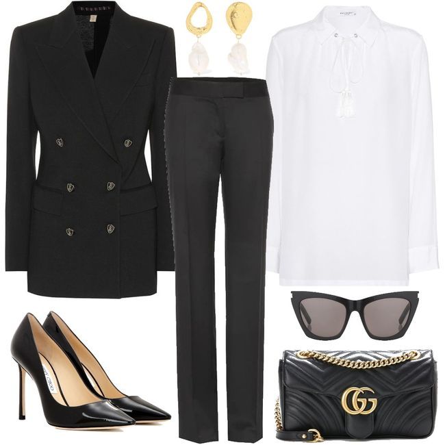 Burberry jacket black Women Outfit for Womenoutfits for purchase on ...