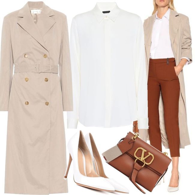 The Row Norza trench coat Beige Women Outfit for Womenoutfits for ...