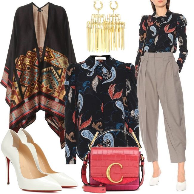 See By Chloé Paisley blouse Black Outfit for Womenoutfits for purchase ...